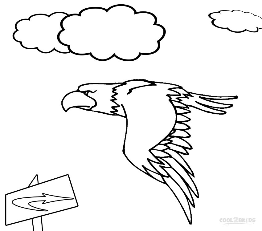 850x750 Printable Bald Eagle Coloring Pages For Kids