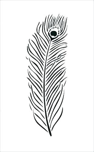 309x500 Feather Coloring Page Peacock Free Printable Adult Pages Colouring