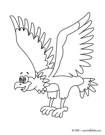 364x470 Eagle Printable Coloring Pages