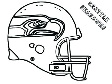 440x330 Football Coloring Page Helmet Coloring Page Free Printable Nfl