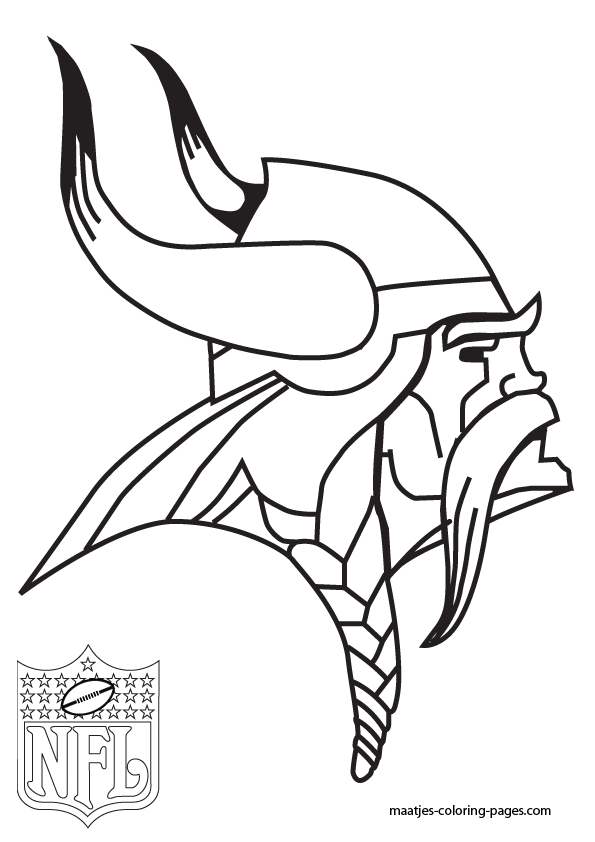 595x842 Minnesota Vikings Coloring Pages Viking Coloring Pages Eagles