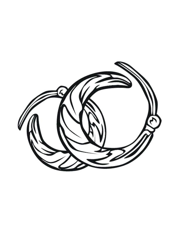 600x851 Jewelry Coloring Pages