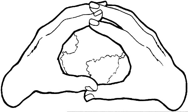 600x360 Earth In The Hands Coloring Pages Best Place To Color