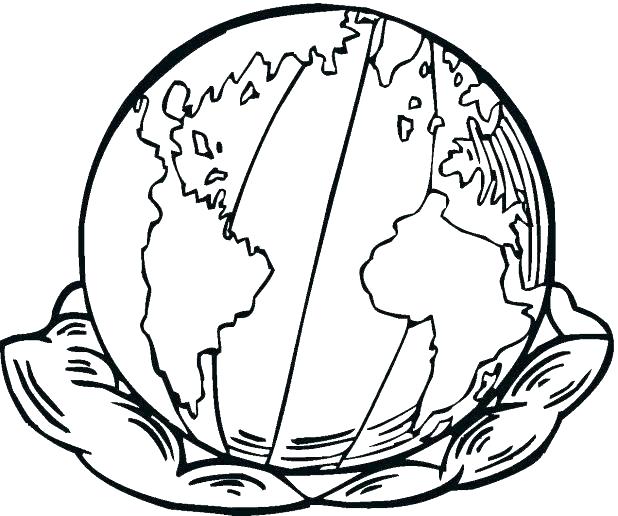 618x516 Printable Planet Coloring Pages For Kids Planet Earth Coloring