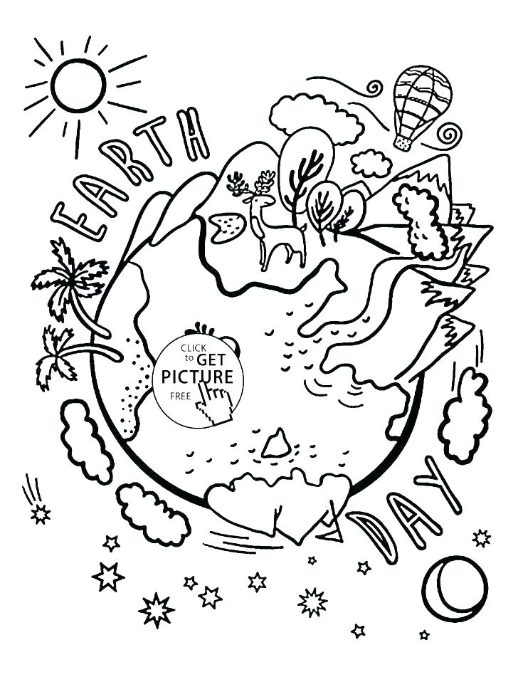 735x951 Earth Day Coloring Pages Recycle Coloring Pages Earth Day Reduce