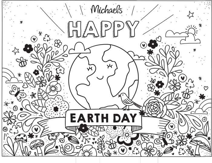 700x539 Free Earth Day Coloring Pages