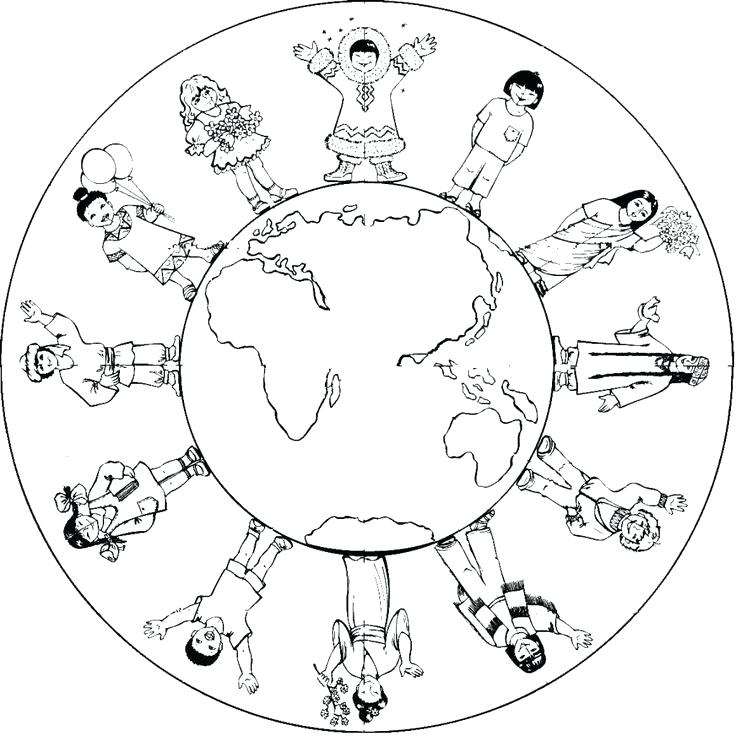 736x736 Printable Earth Day Coloring Pages