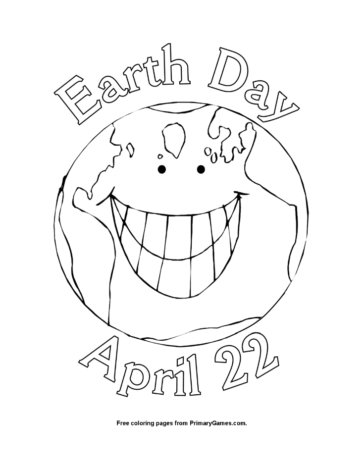 735x951 Earth Day Coloring Page Printable Earth Day Coloring Ebook