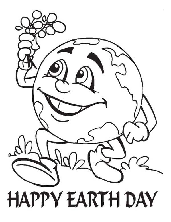 600x776 Earth Day Coloring Sheets Earth Day Coloring Pages For Kids