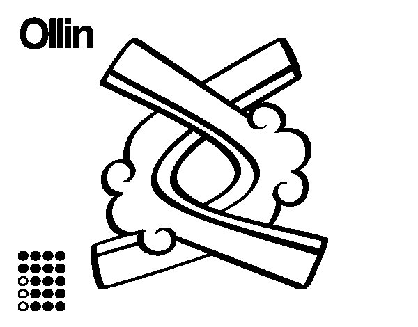 600x470 The Aztecs Days The Earthquake Ollin Coloring Page