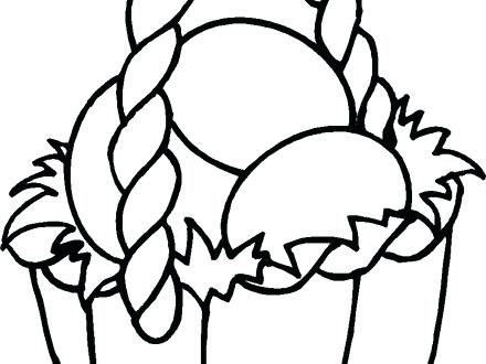 440x330 Easter Baskets Coloring Pages Printable Basket Coloring Pages