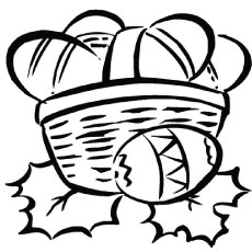 230x230 Top Free Printable Easter Basket Coloring Pages Online