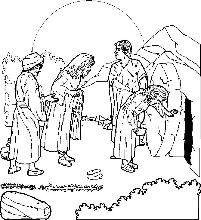 668x728 Easter Bible Coloring Pages Hd Easter Images