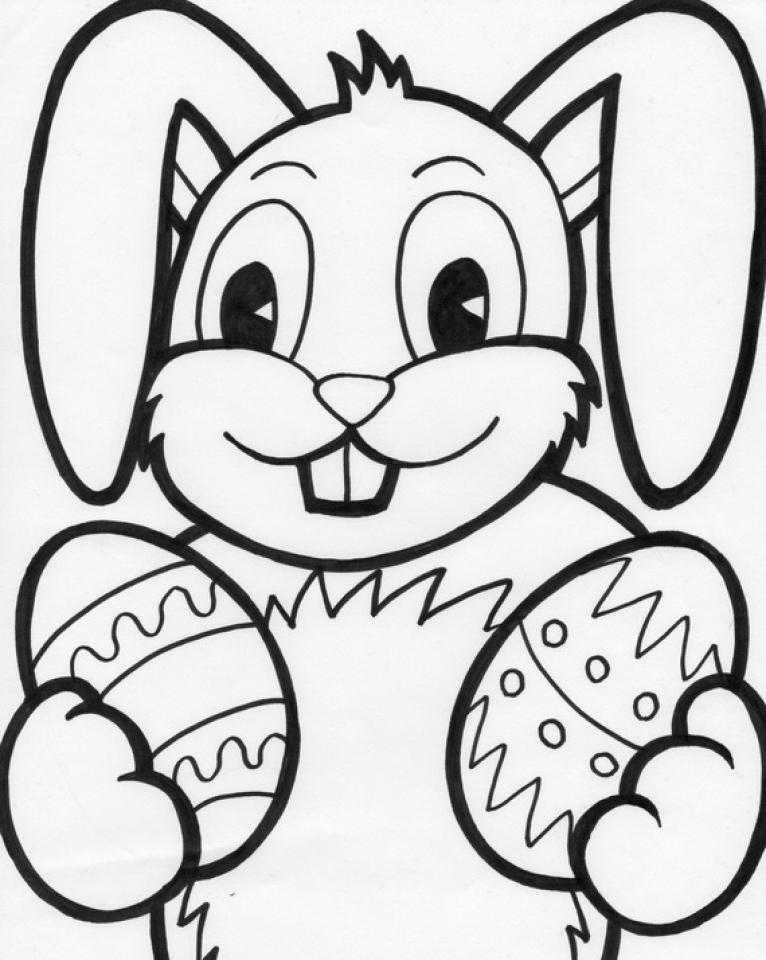 766x960 Get This Easter Bunny Coloring Pages For Kids !