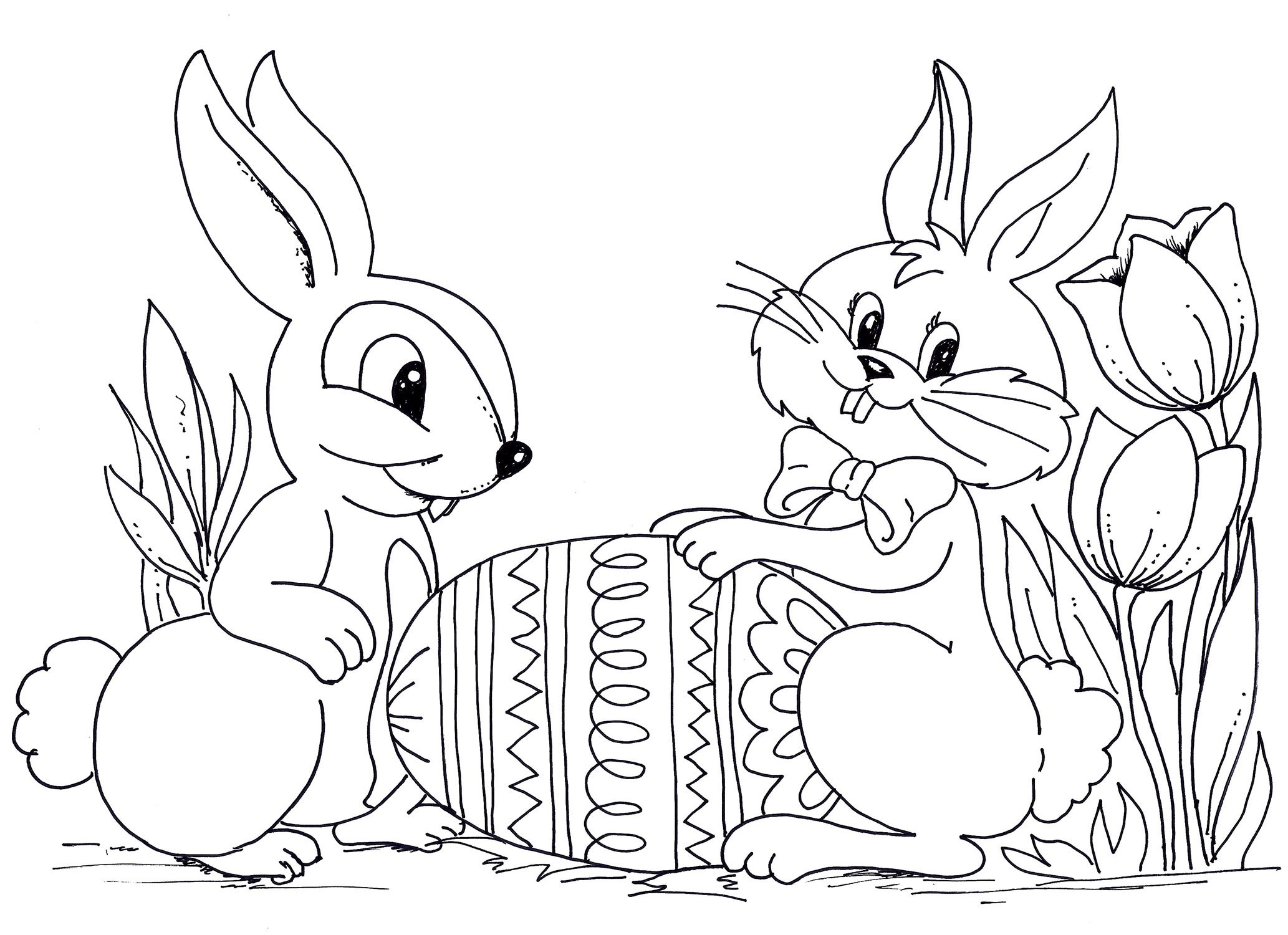 2066x1500 Coloring Pictures Bugs Bunny Fresh Coloring Picture Easter Bunny