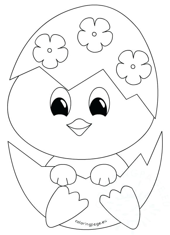 581x803 Easter Chicks Coloring Pages Easter Chick Coloring Pages Coloring