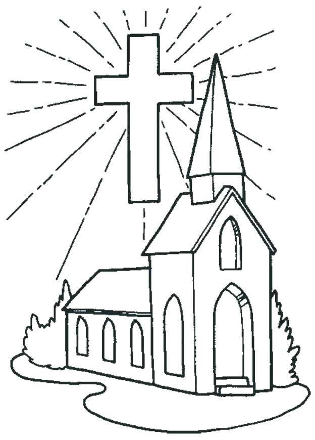 624x870 Coloring Pages For Church Easter Coloring Pages Church