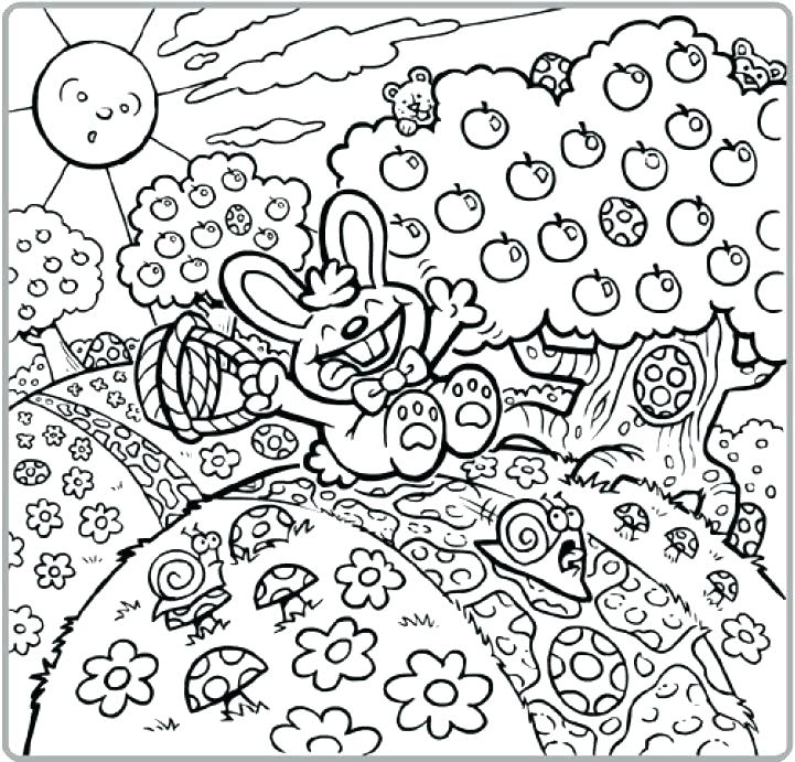 721x691 Printable Easter Coloring Pages Best Coloring Pictures Ideas Free