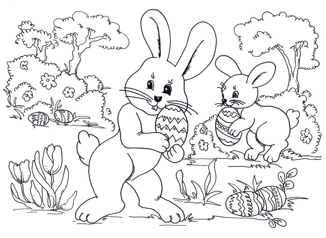 1048x767 Easter Coloring Activities Free Pictures Coloring Pages