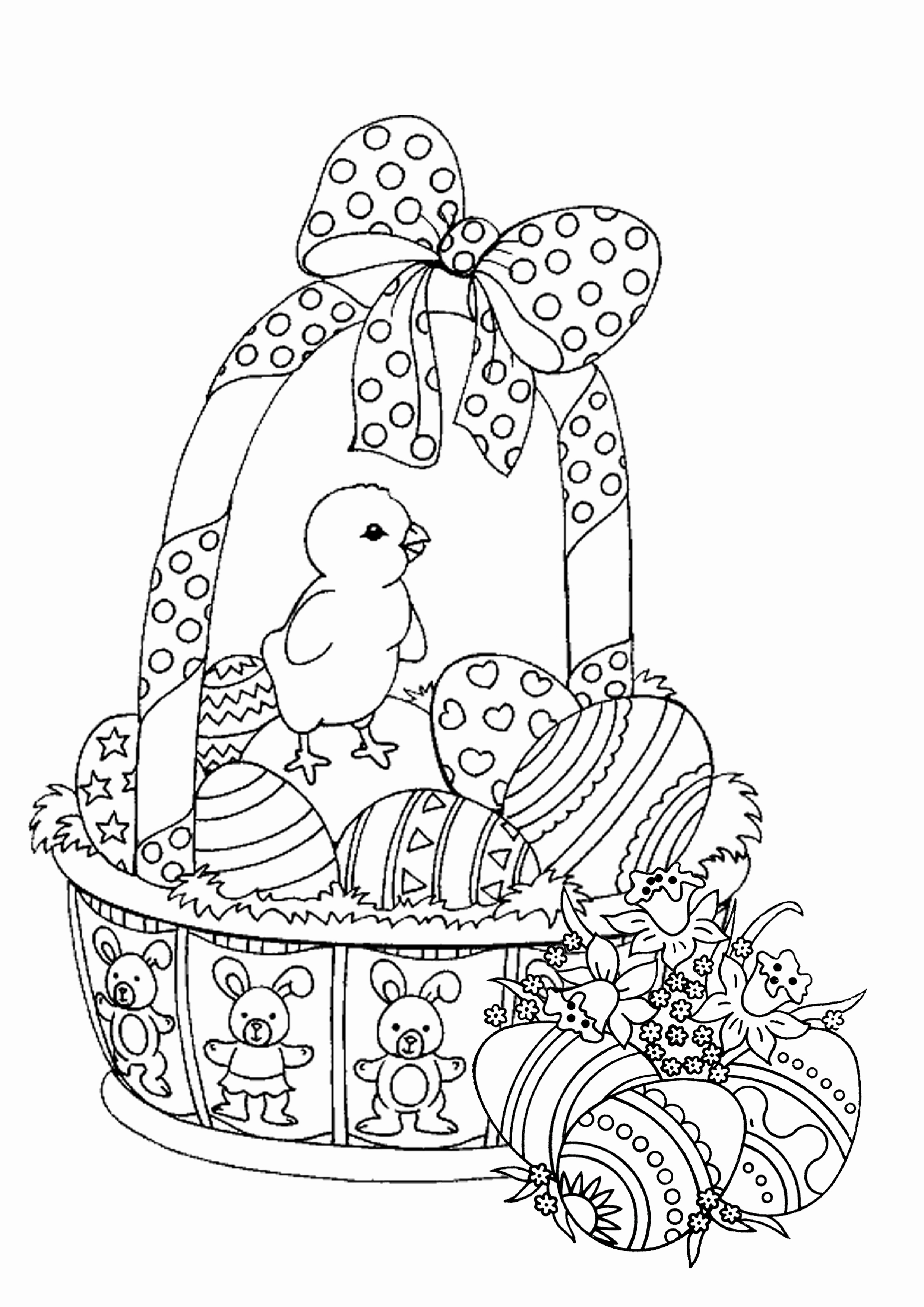 2480x3508 Easter Coloring Pages For Adults Beautiful Christmas Coloring