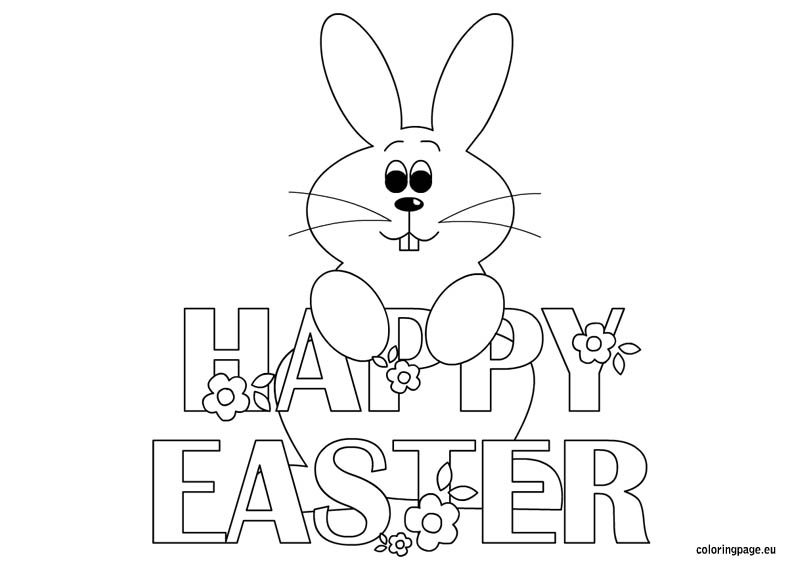 794x567 Opulent Design Happy Easter Coloring Pages Basket And Eggs My