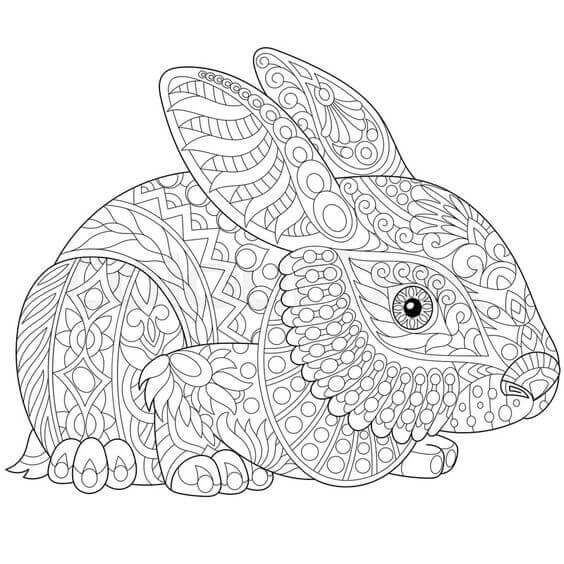 564x564 Free Printable Easter Coloring Pages