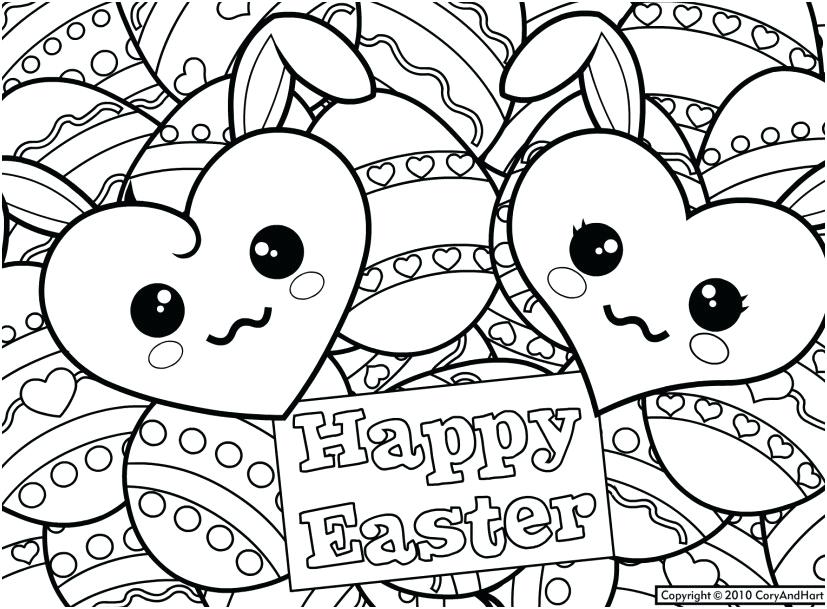 827x609 Easter Coloring Pages For Adults Sheets Preschoolers Free Bunny