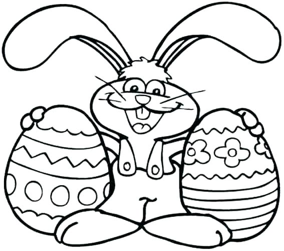 567x500 Free Easter Coloring Pages