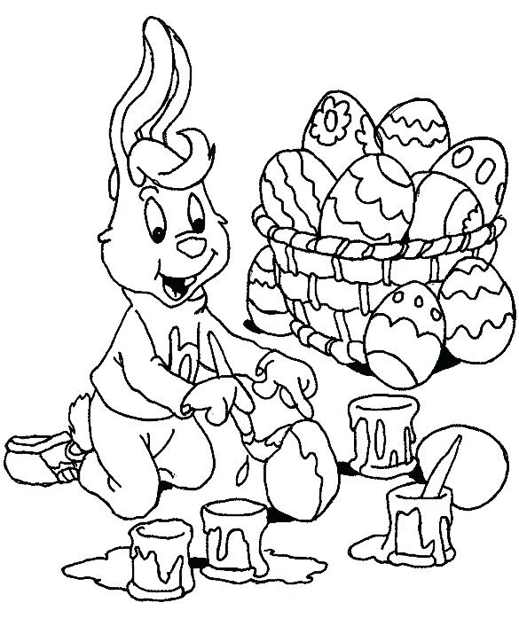 585x706 Easter Coloring Pages To Print Icontent