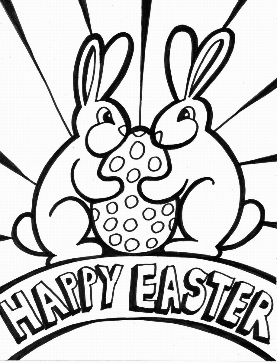 917x1200 Easter Coloring Pages