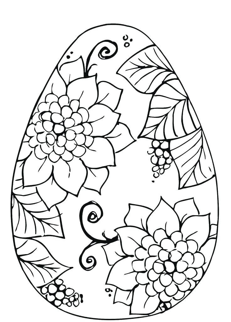 736x1025 Happy Easter Coloring Pages Icontent
