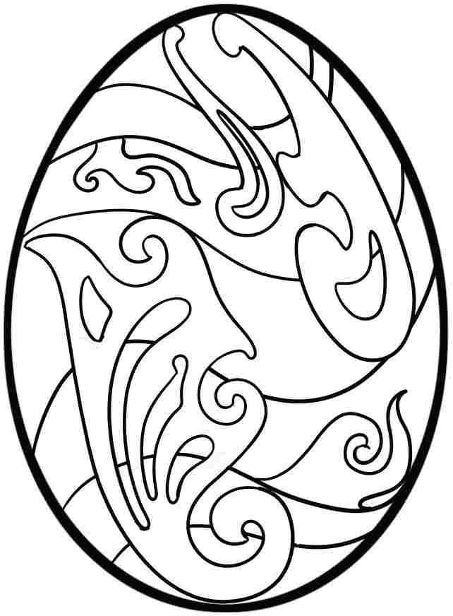Easter Egg Coloring Pages For Kids at GetDrawings.com | Free for