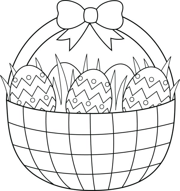 600x639 Printable Easter Egg