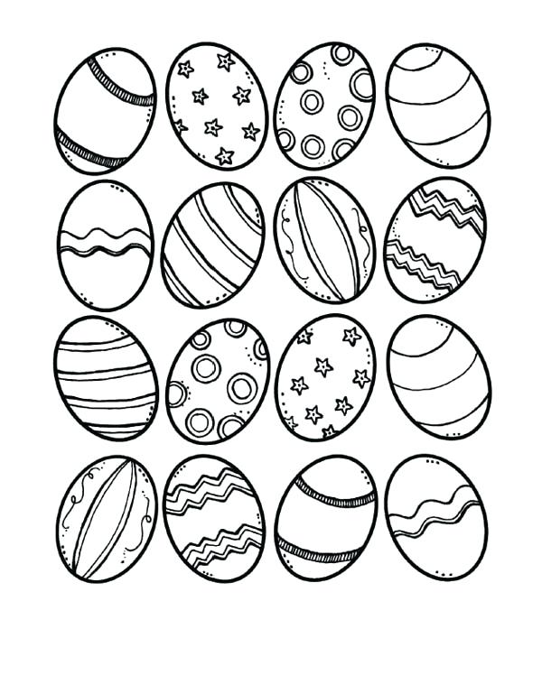 600x769 Easter Egg Coloring Pages Egg Designs Coloring Pages Printable