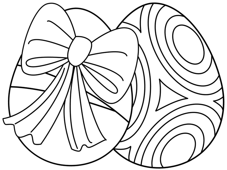 768x576 Easter Egg Coloring Pages Lovely Duck Is Easter Eggs Coloring Page