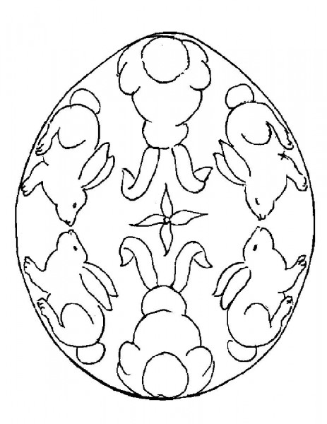 463x600 Easter Egg Design Coloring Pages Coloring Pages