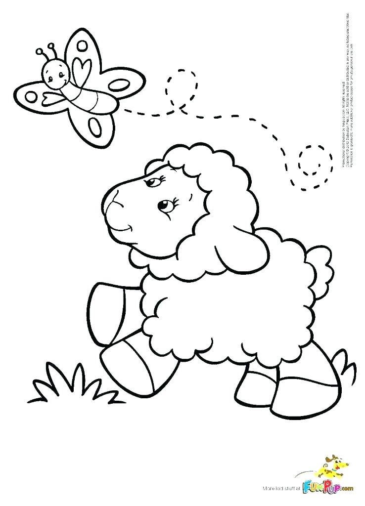 738x1024 Lamb Coloring Pages Easter Lamb Coloring Pages
