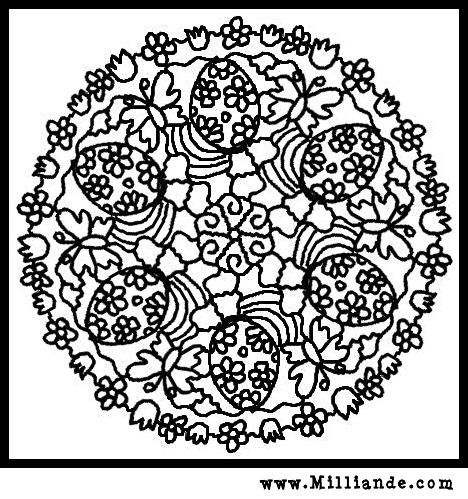 468x499 Printable Coloring Pages For Adults Free Printable Mandala