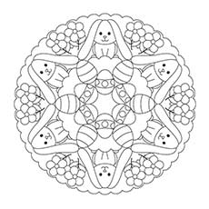 230x230 Top Mandala Coloring Pages For Your Little Ones
