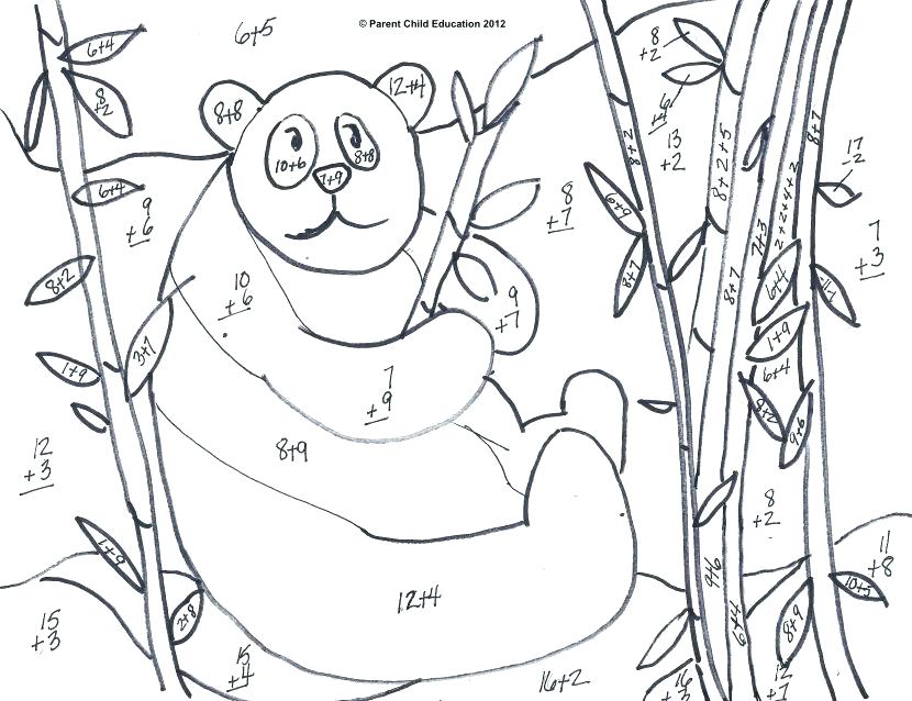830x638 Addition Coloring Pages Addition Coloring Page Addition Coloring
