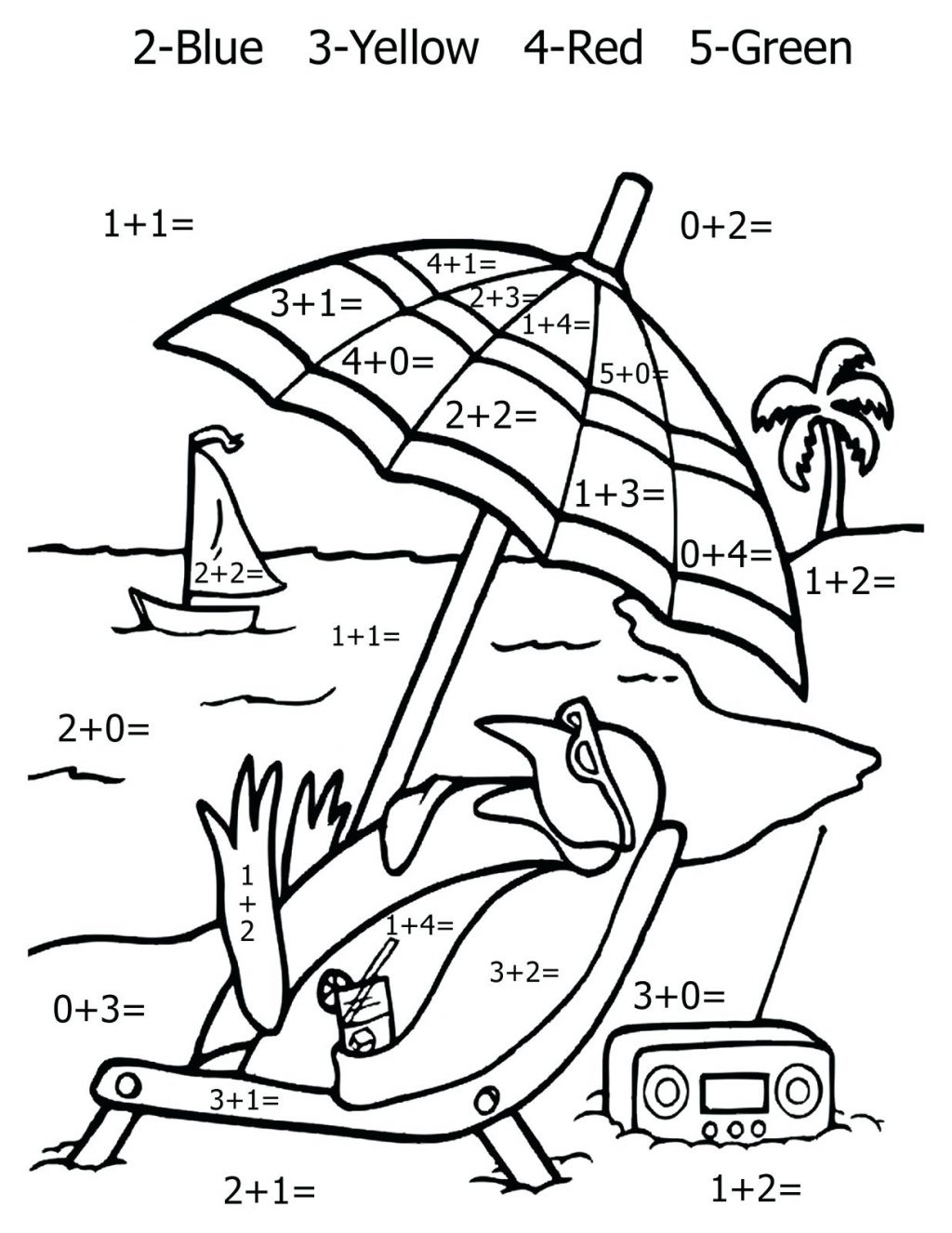 1024x1326 Coloring Page Addition Coloring Pages Math Worksheet First Grade