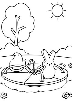 236x333 Marshmallow Peeps Coloring Pages On Coloring Kiddos