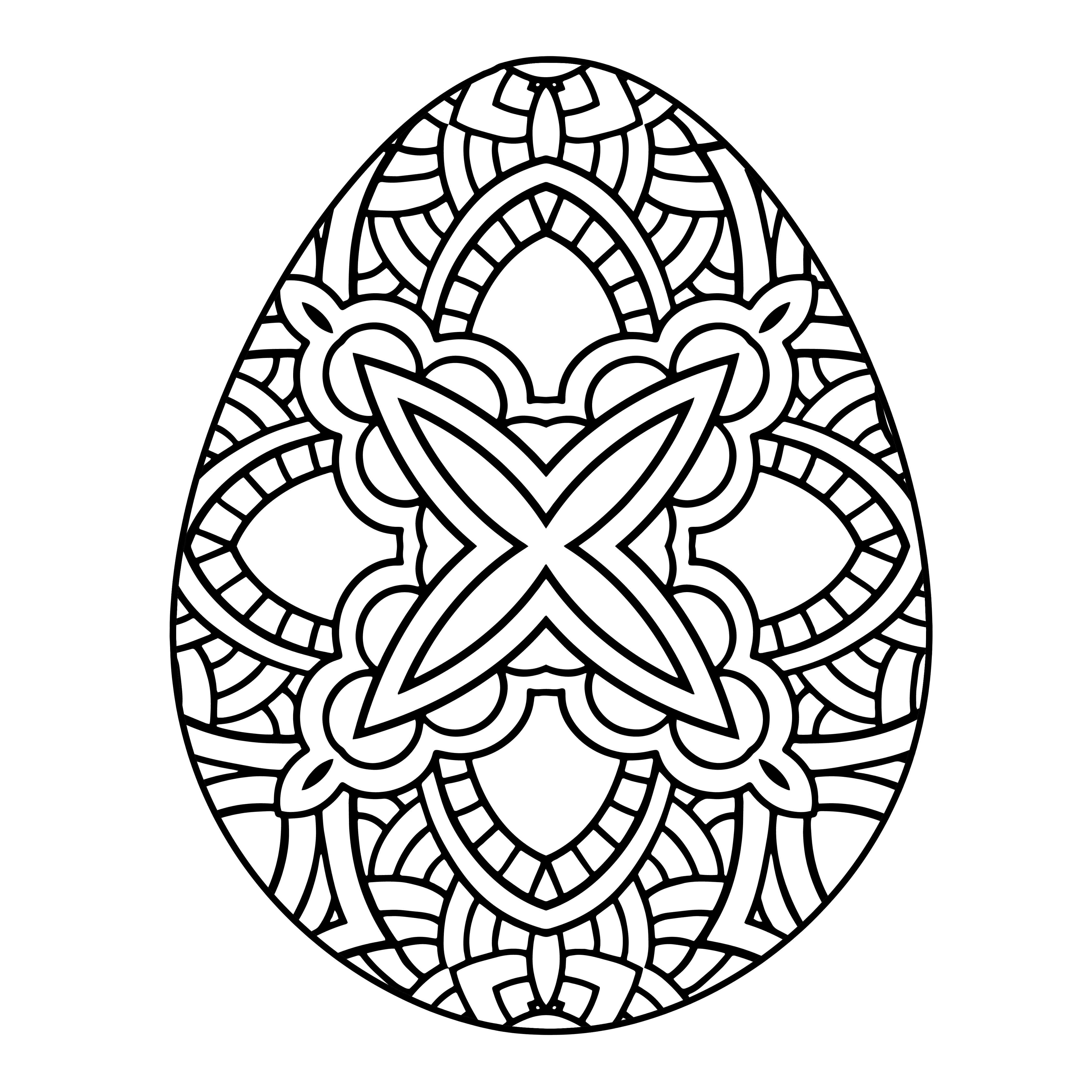 4500x4500 Adult Easter Coloring Pages