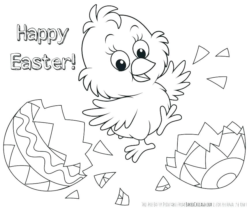 863x724 Easter Coloring Pages Printable