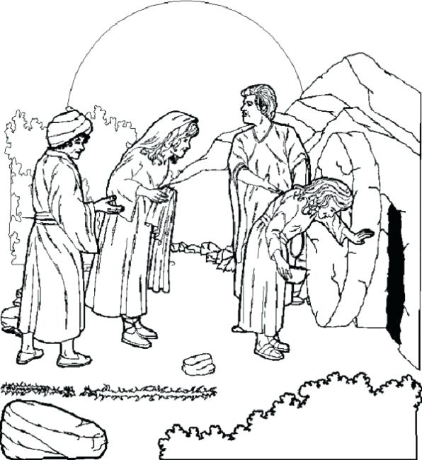 596x650 Easter Story Colouring Sheets Printable Coloring Pages Religious