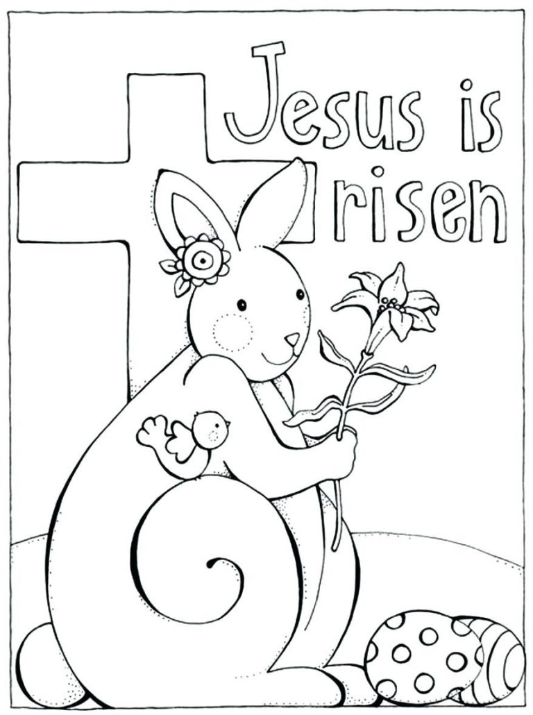 768x1030 Coloring Pages The Easter Story My Little House Resurrection