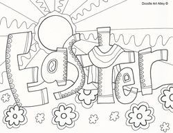 250x193 Cool Easter Coloring Pages Easter Easter Colouring