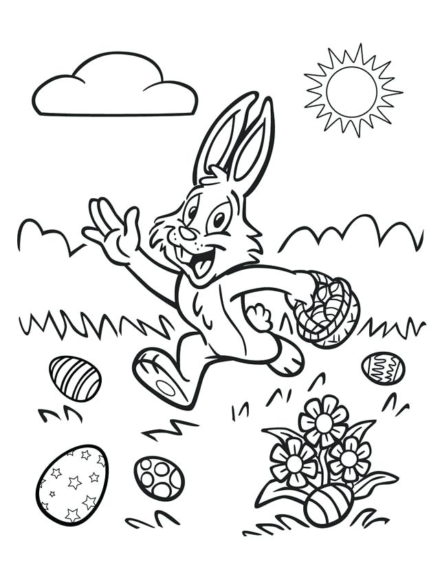 640x828 Coloring Pages Easter Happy Day Coloring Pages Egg On Basket