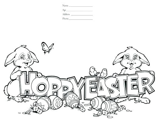 520x402 Cute Easter Coloring Pages Themed Coloring Pages Colouring Page