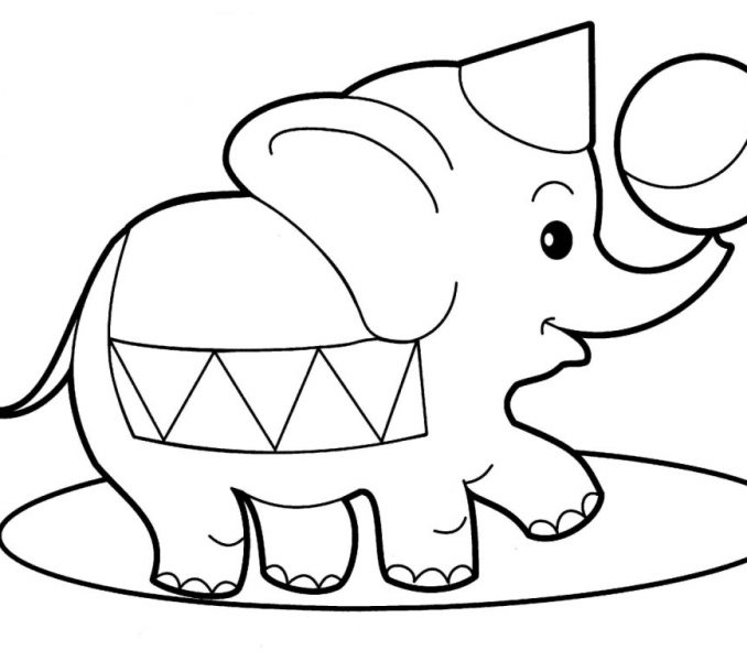 678x600 Animal Pages To Color Easy Animal Coloring Pages Cute Coloring